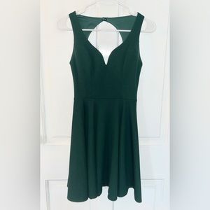 emerald green dress size 1/2